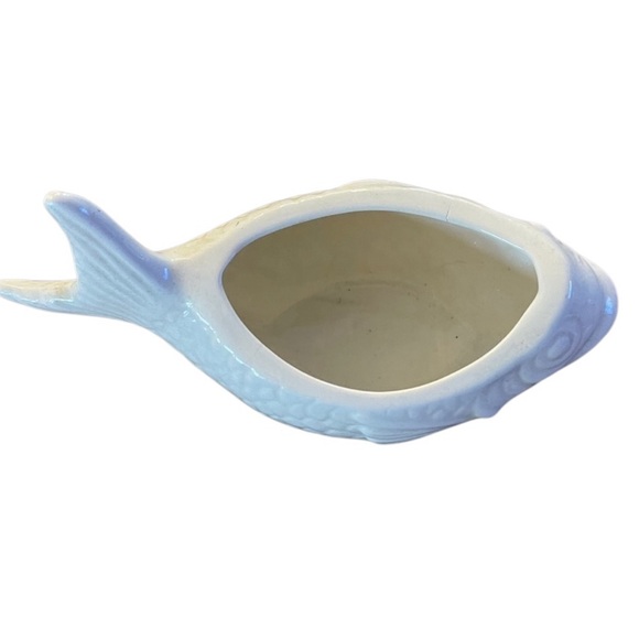 Vintage White Ceramic Fish Dish - Picture 4 of 4